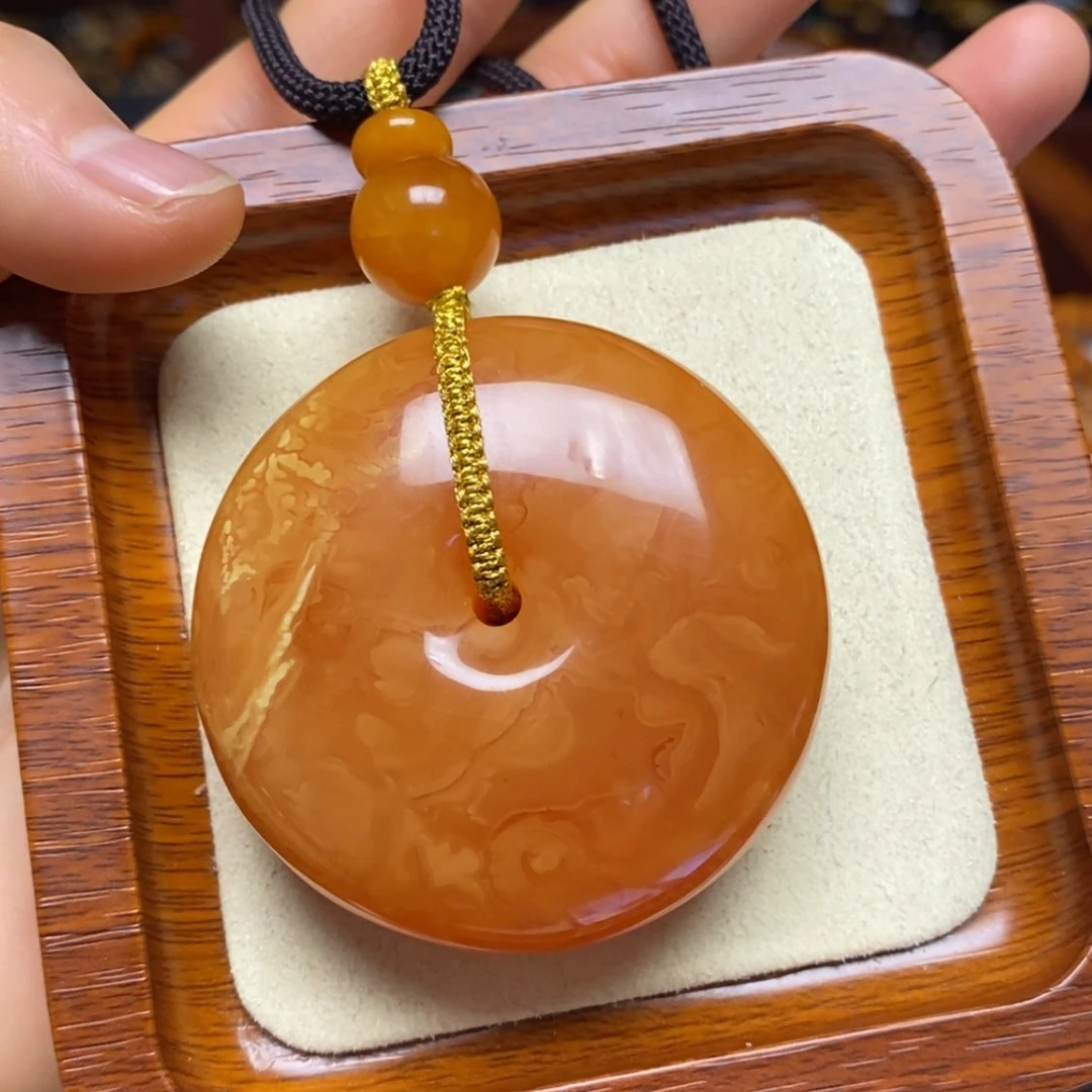 【闪购商品】蜜蜡颈饰未镶嵌项链