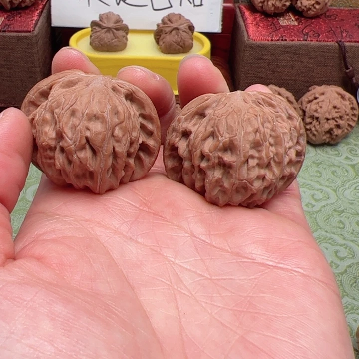 吊坠文玩核桃磨盘文玩核桃手把件