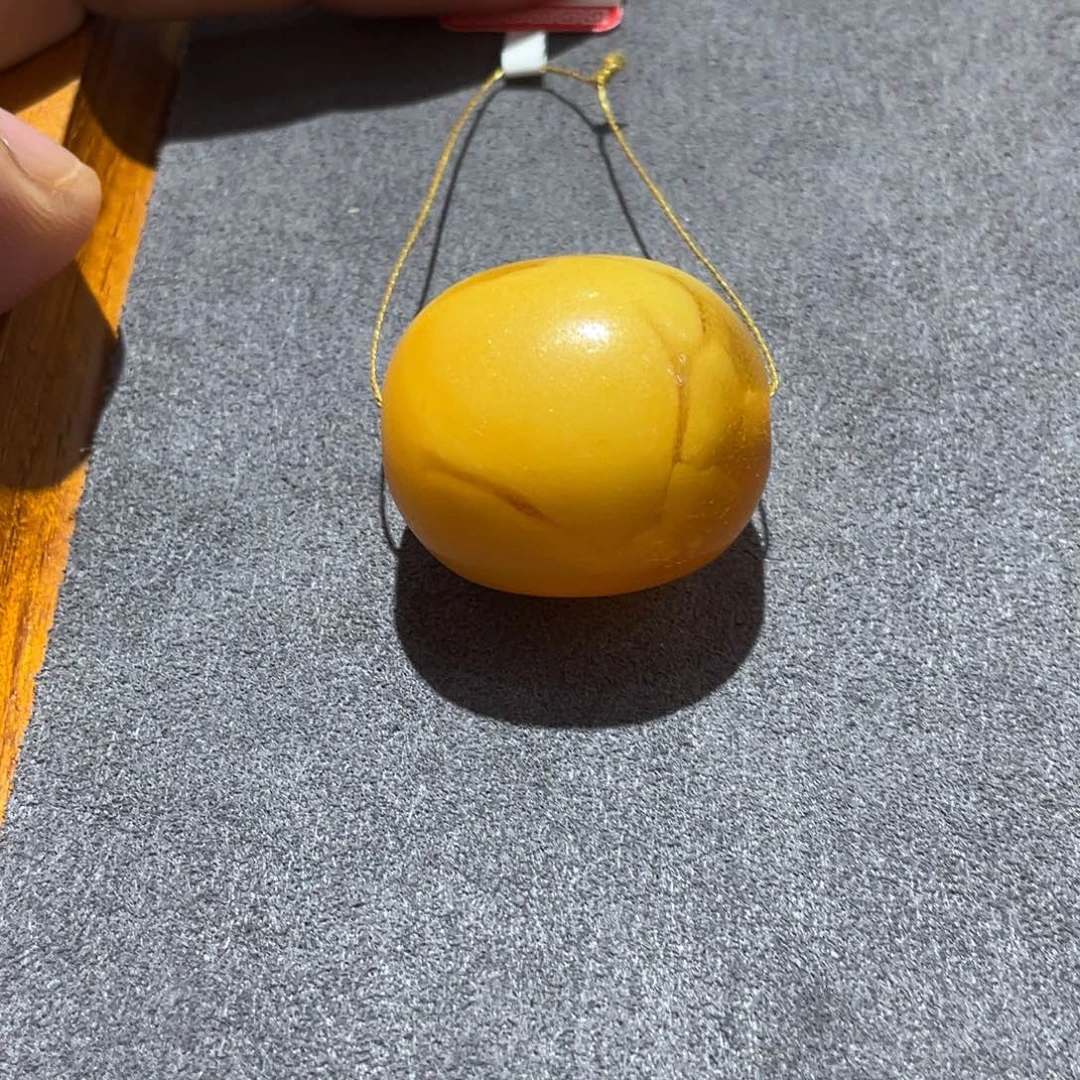 蜜蜡颈饰未镶嵌老蜜蜡枣珠直径20