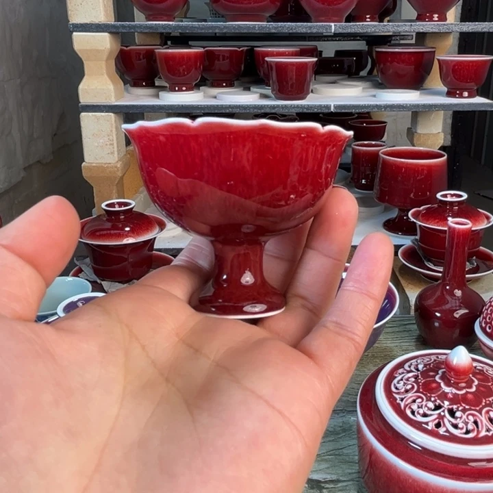 景德镇陶瓷贵妃杯福利