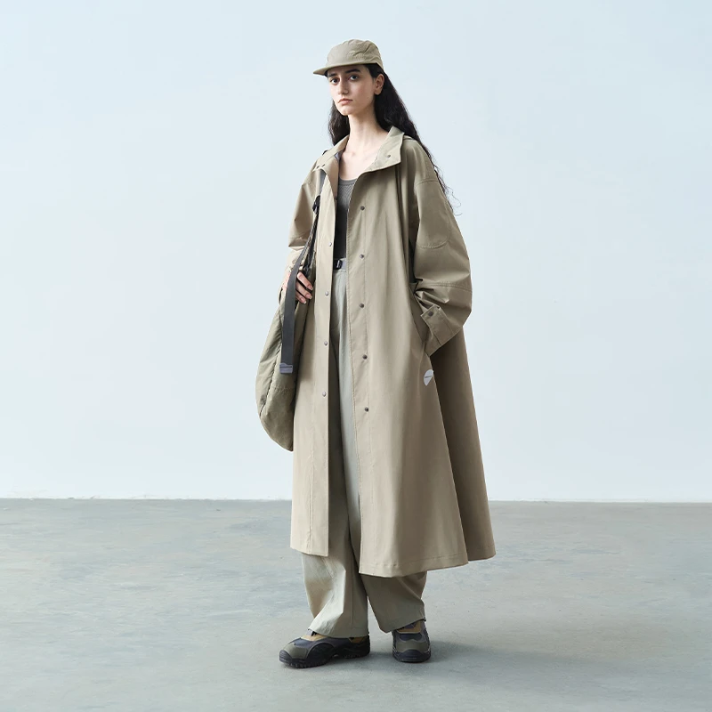 半圆【特价】女装[运动]春轻户外穿搭长立领软壳风衣女15321007