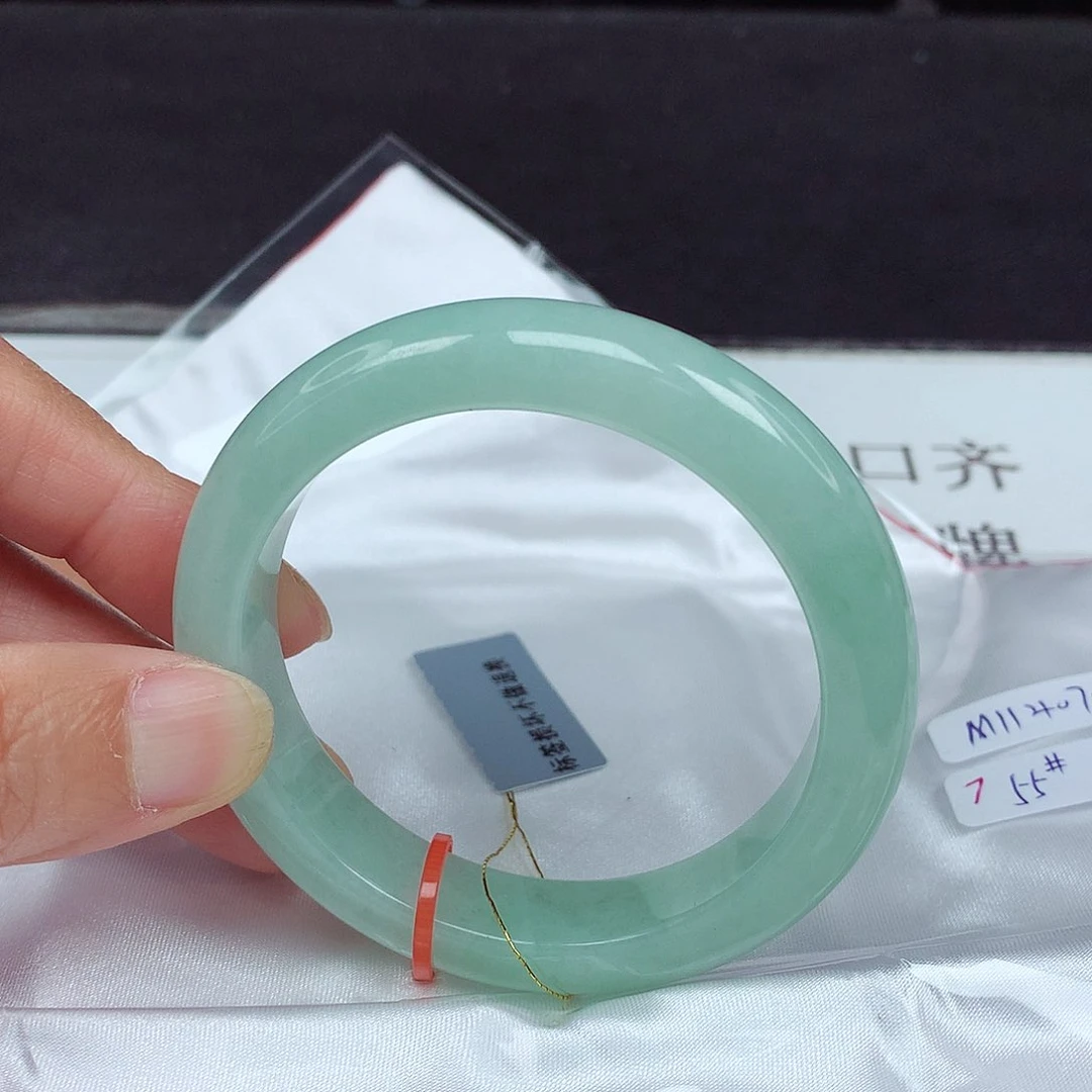 未镶嵌手镯翡翠55圈4070