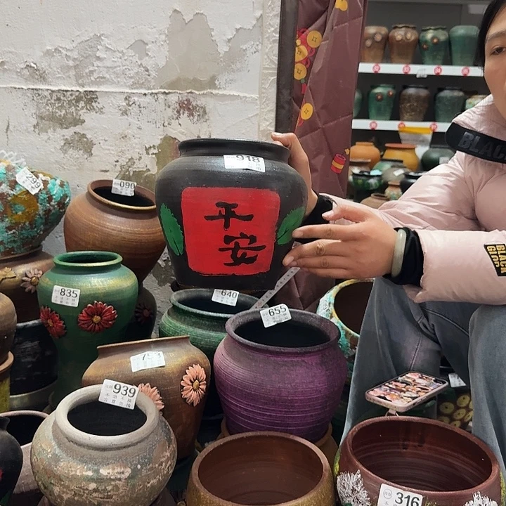 彩绘平安918高度20口径15