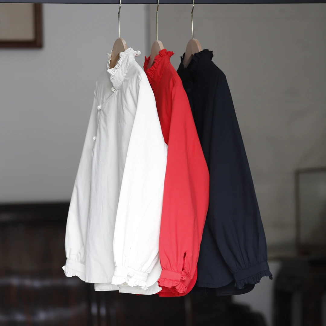 如素慢衣中式复古保暖棉服60053