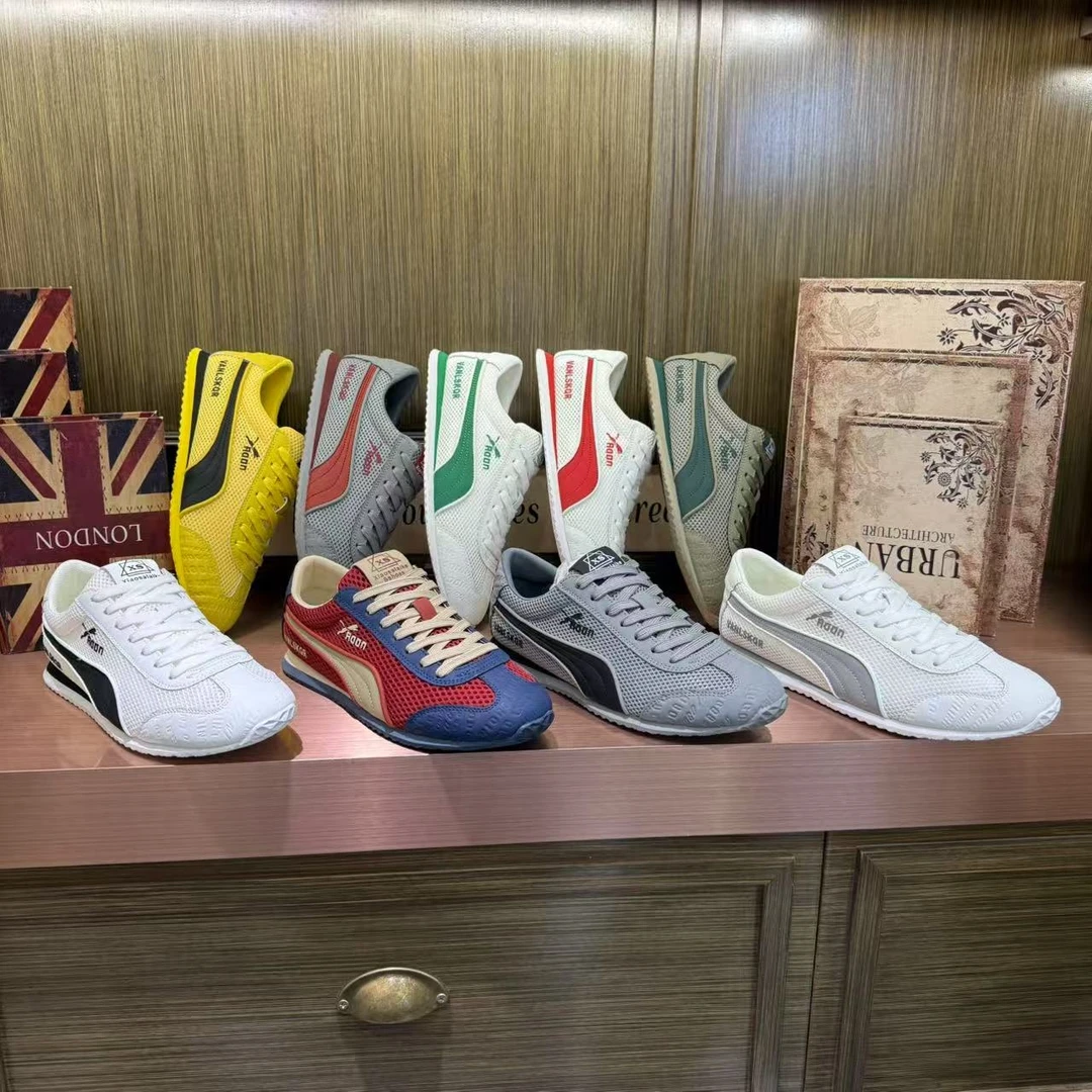 2025春夏季新款透气时尚百搭潮流舒适软底轻便男款休闲鞋（皮鞋码）