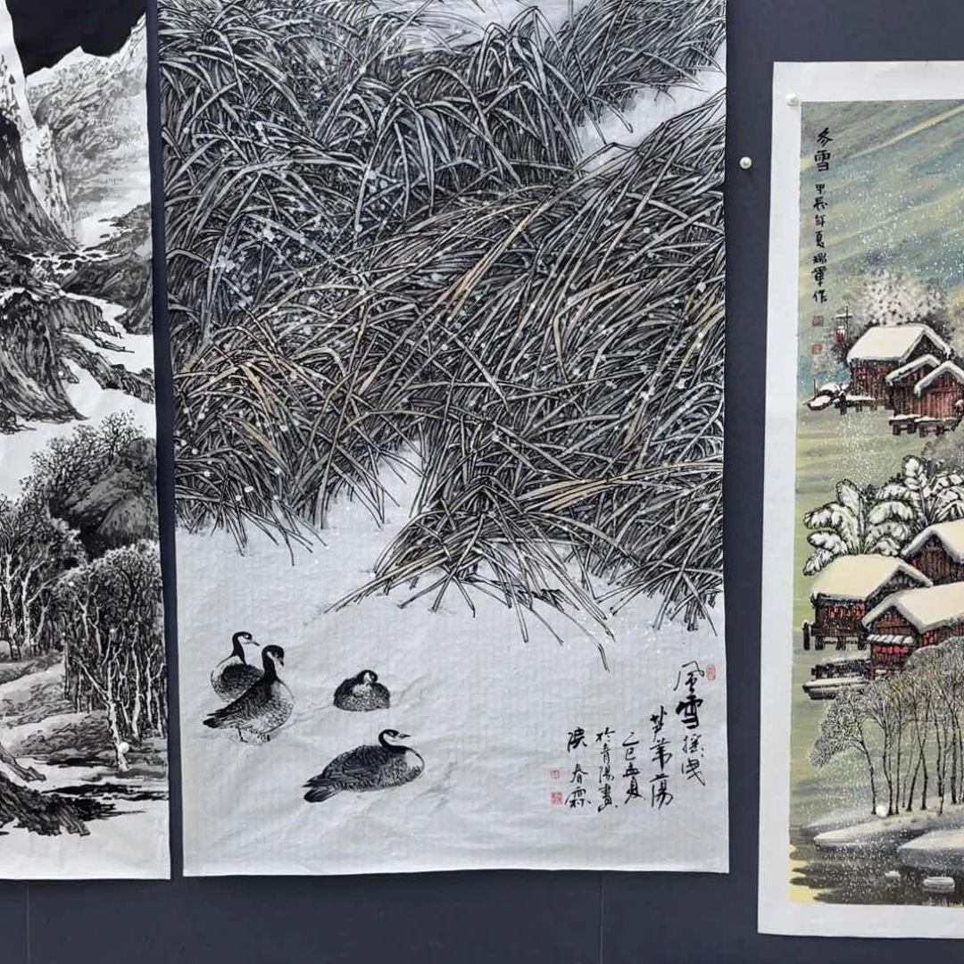 国画不**已李春霖李欣主播