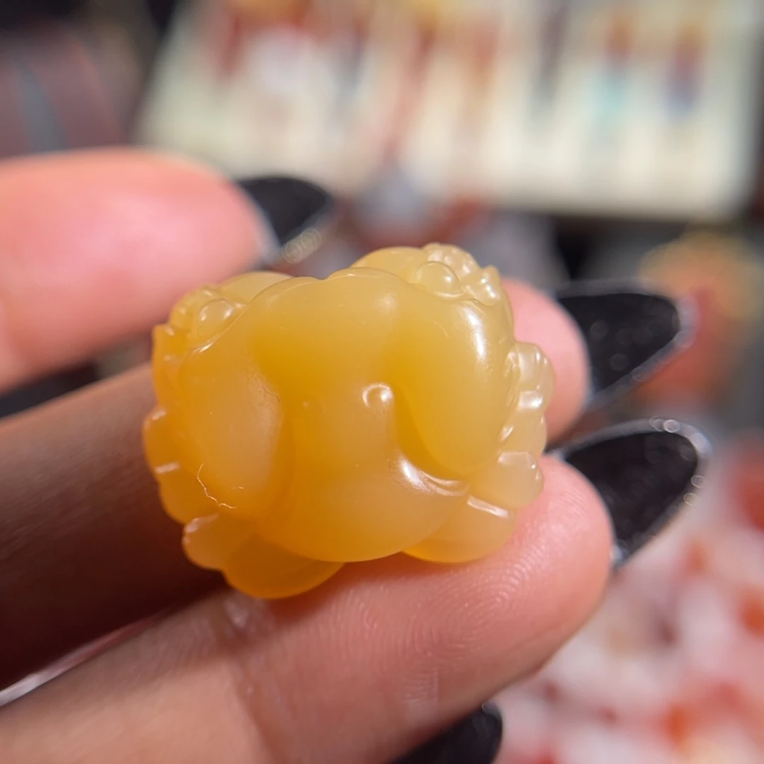 石英质玉（黄龙玉）玉化料有钱未镶嵌