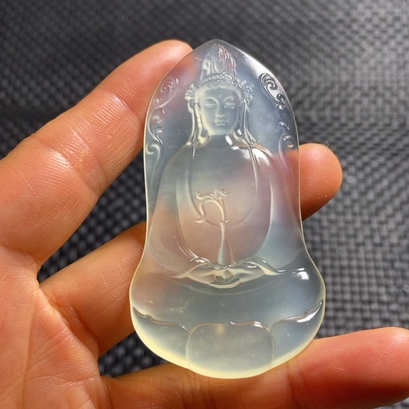 【闪购商品】蛇纹石玉未镶嵌颈饰