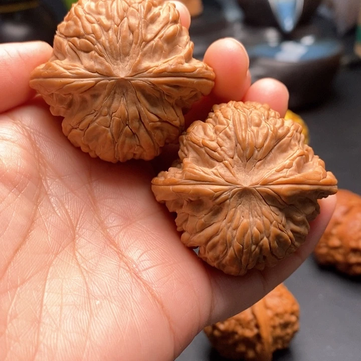 把件文玩核桃球磨45尺