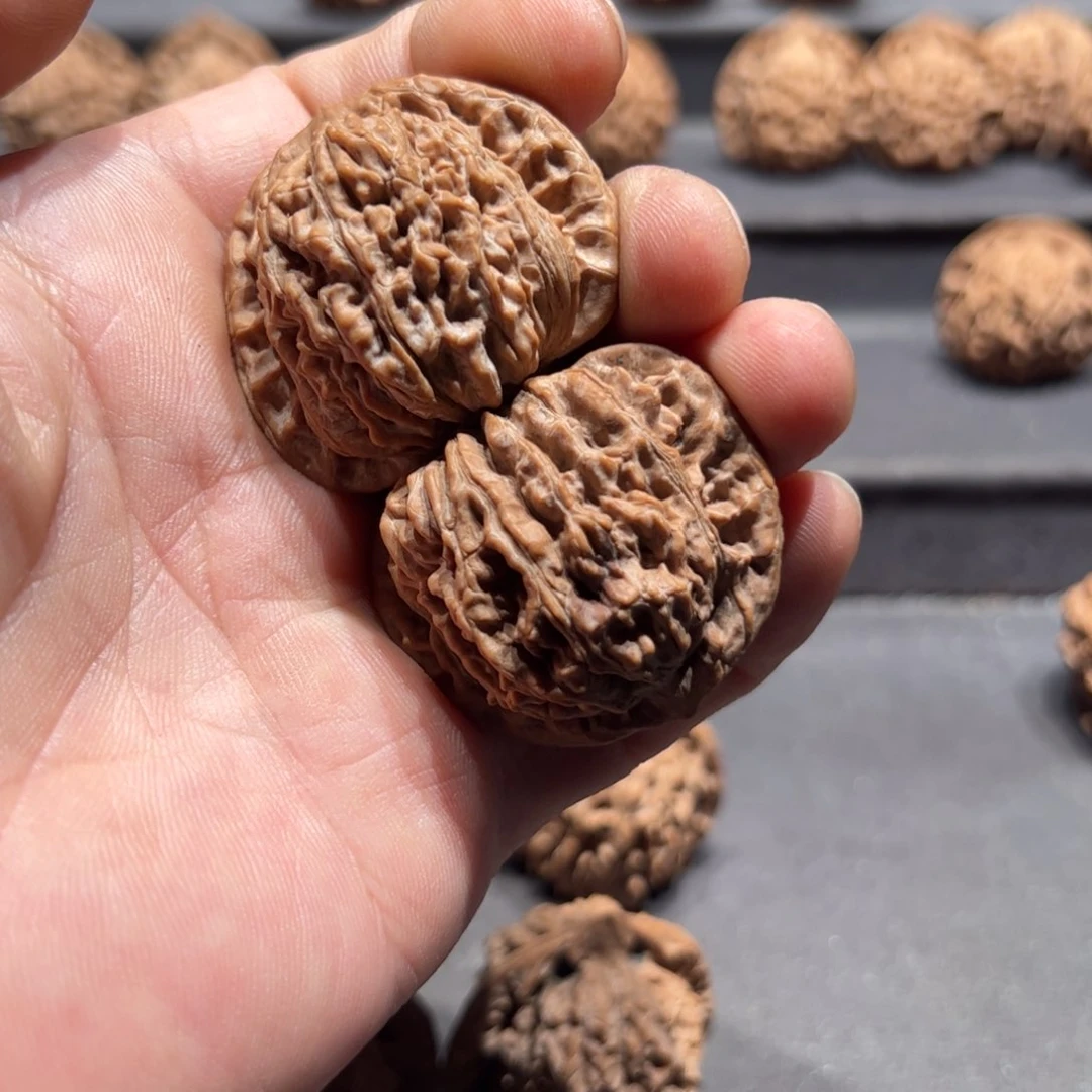 文玩核桃把件1**古四座楼