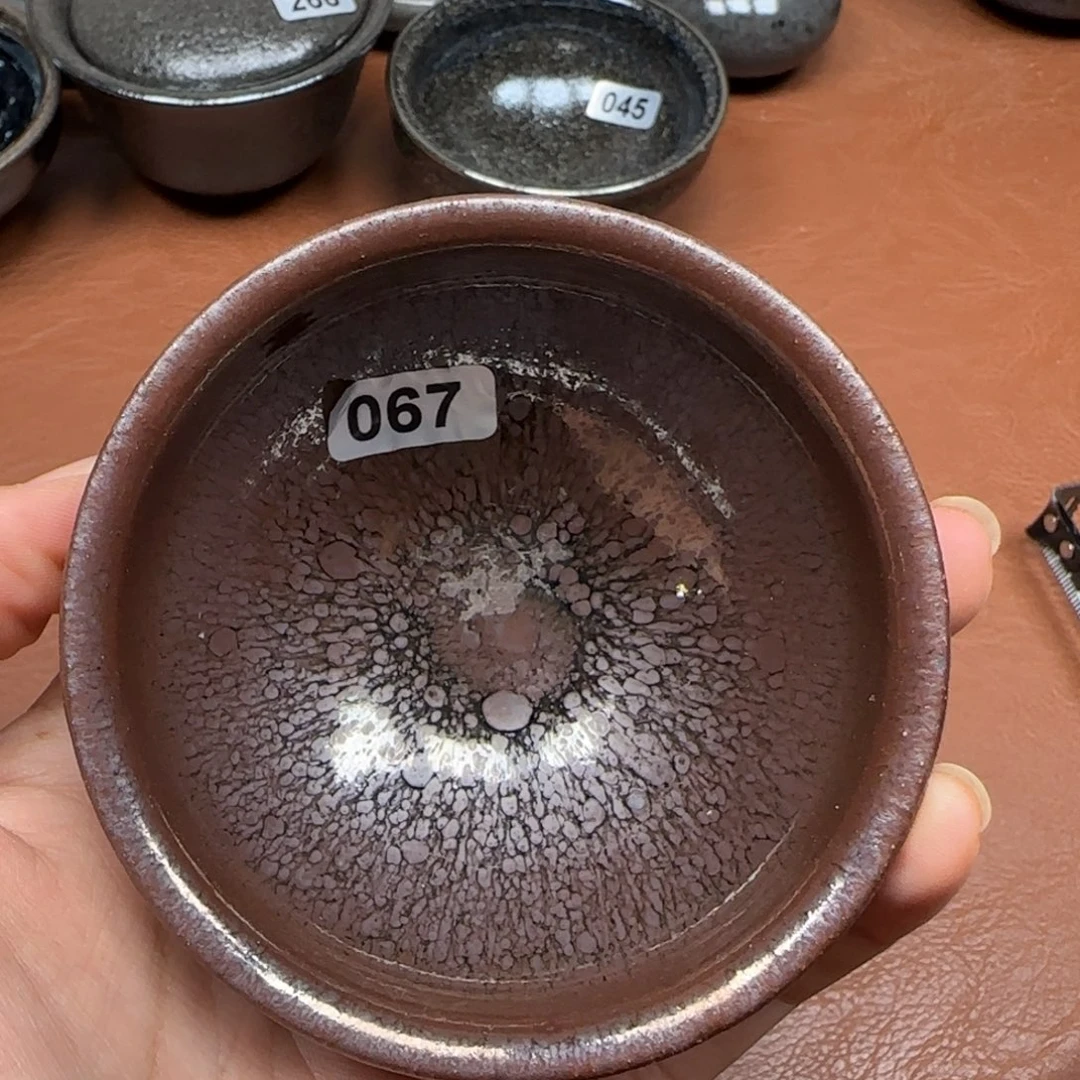 茶盏龙窑柴烧原矿原釉（微瑕）067