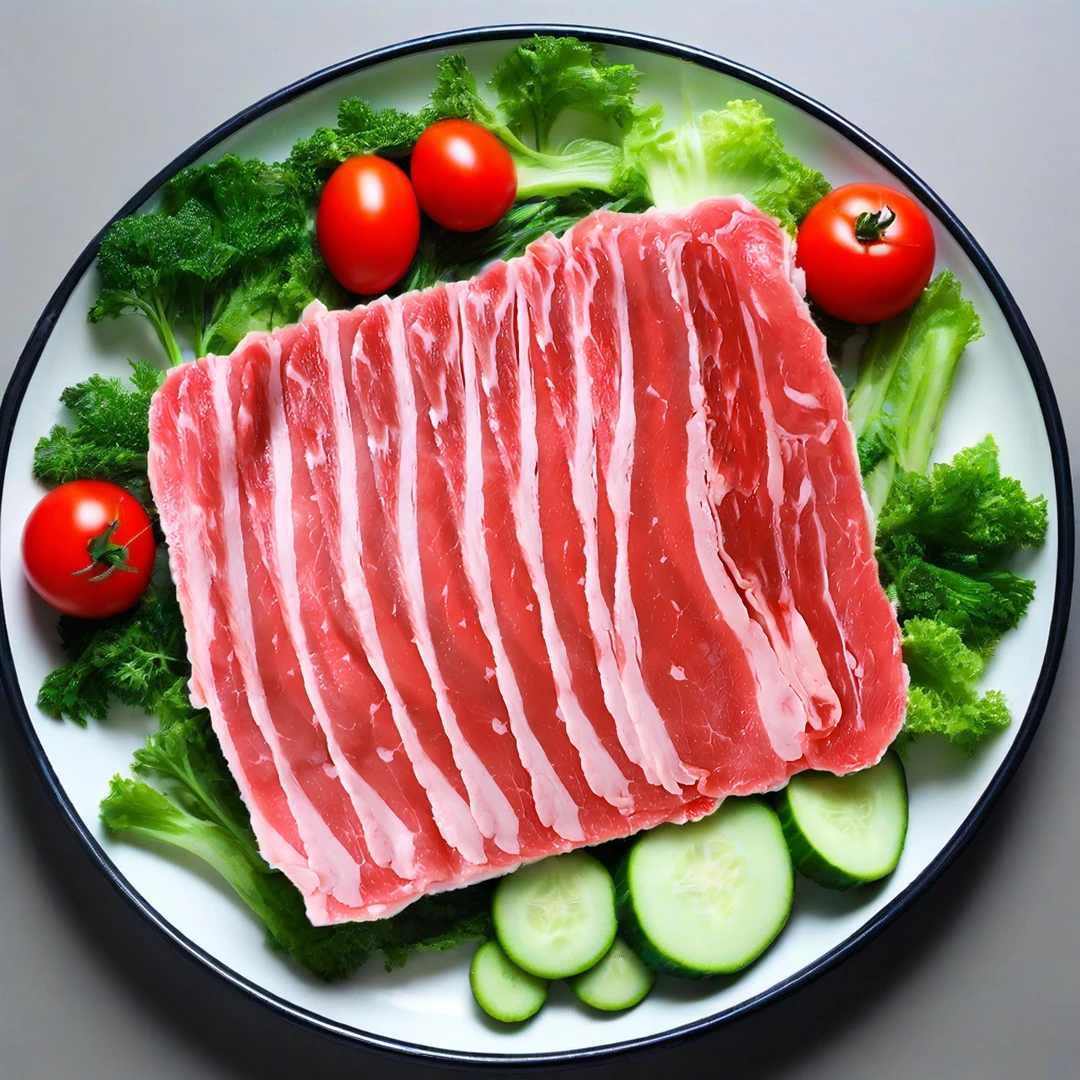 【肥牛片220*6盒】蒙城黄牛肉新鲜原切清真火锅爆炒烧烤酸汤