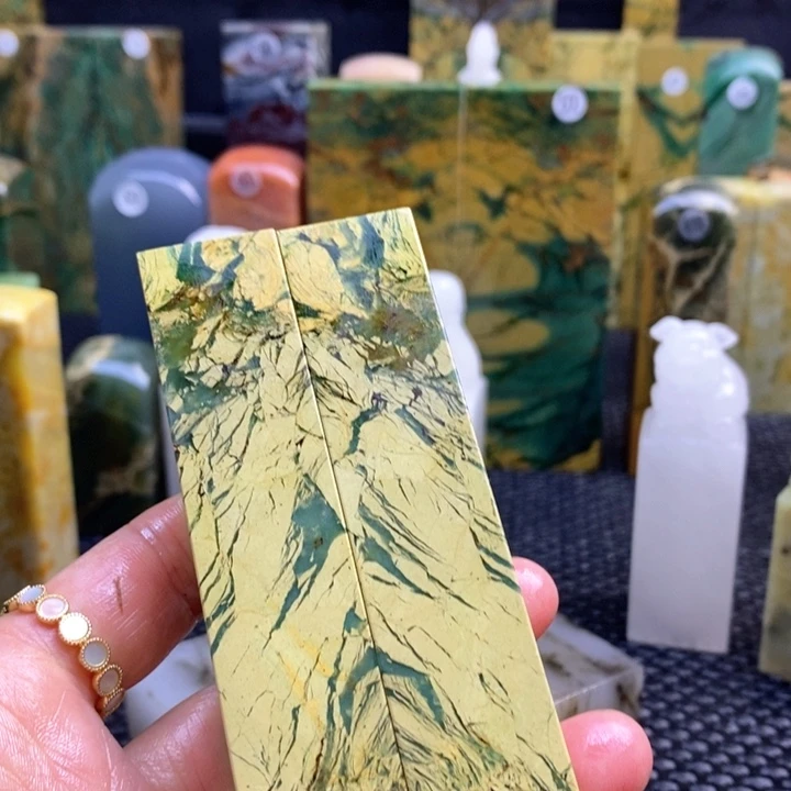 四川石拥****间青田石印章石