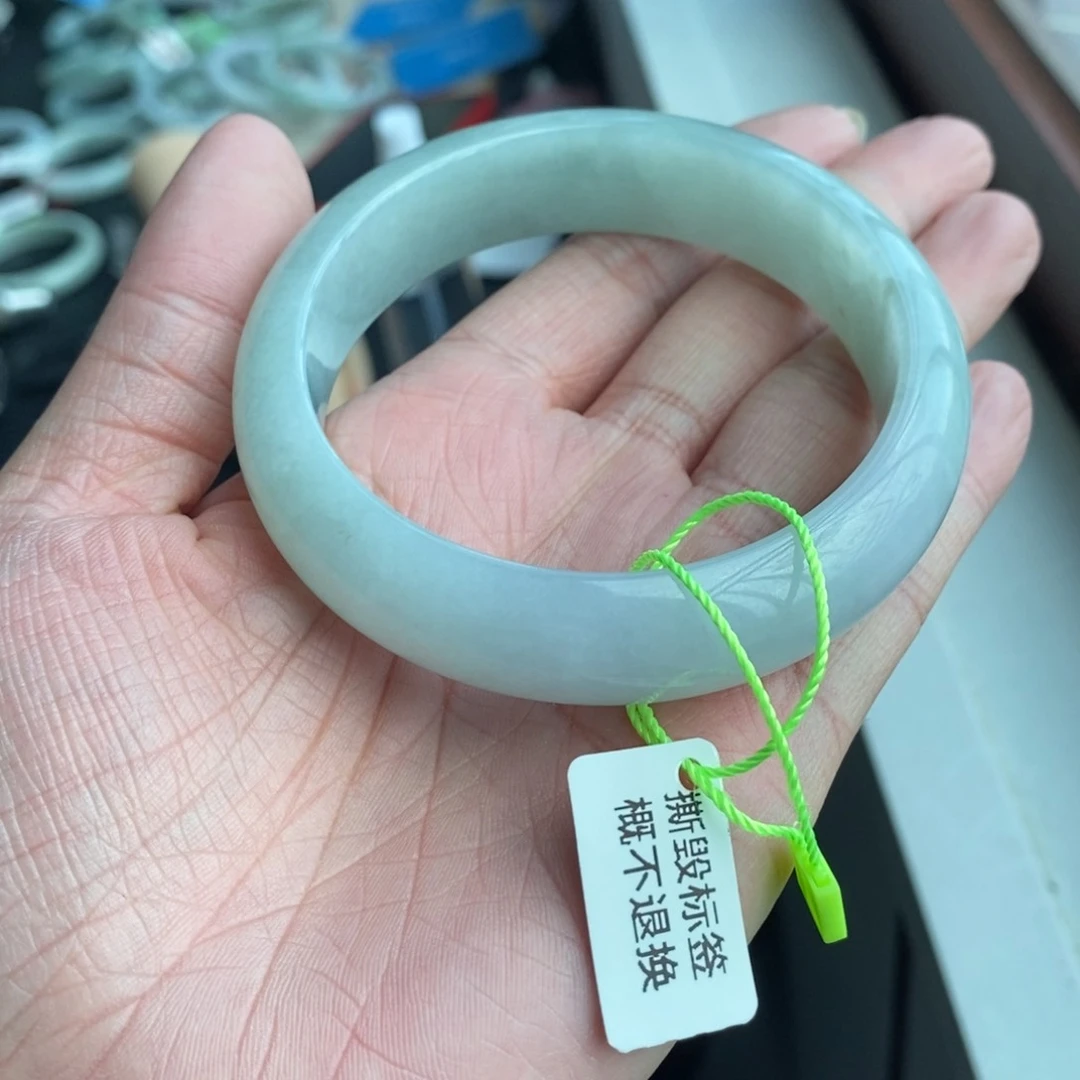 未镶嵌手镯翡翠燕*58正圈