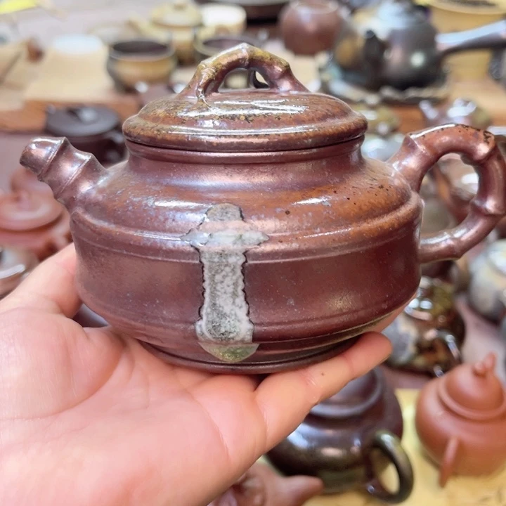茶壶紫砂宜兴紫砂原矿泥料250