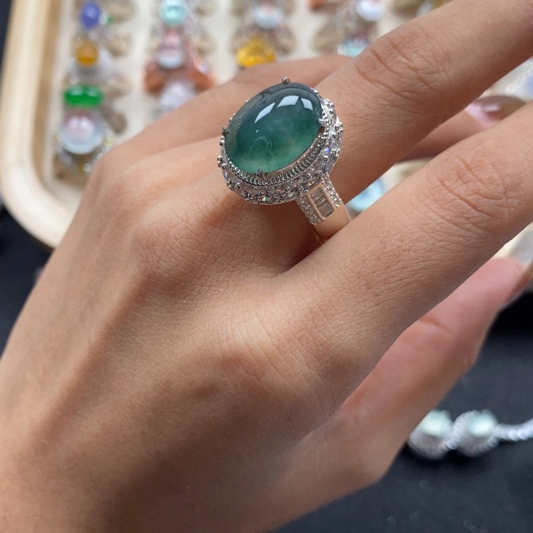 翡翠裸石缅甸天然A货翡翠