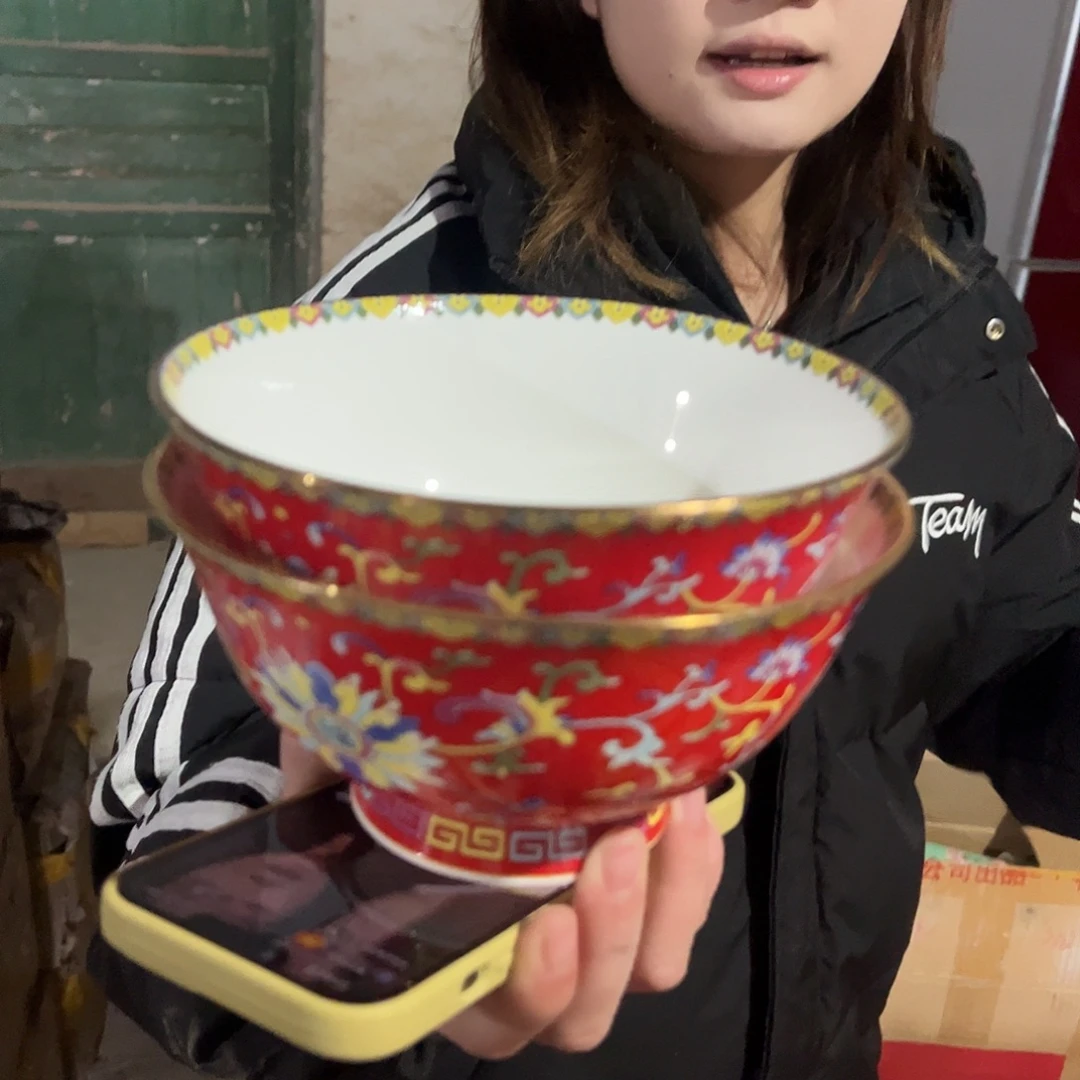 陶其他景德镇陶瓷米饭碗两个一组