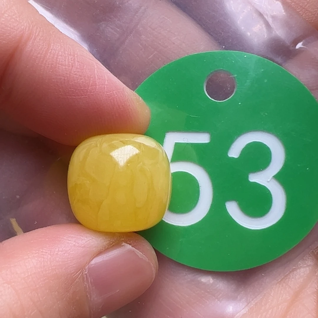 蜜蜡未镶嵌珠宝奇石狮*座15/m m