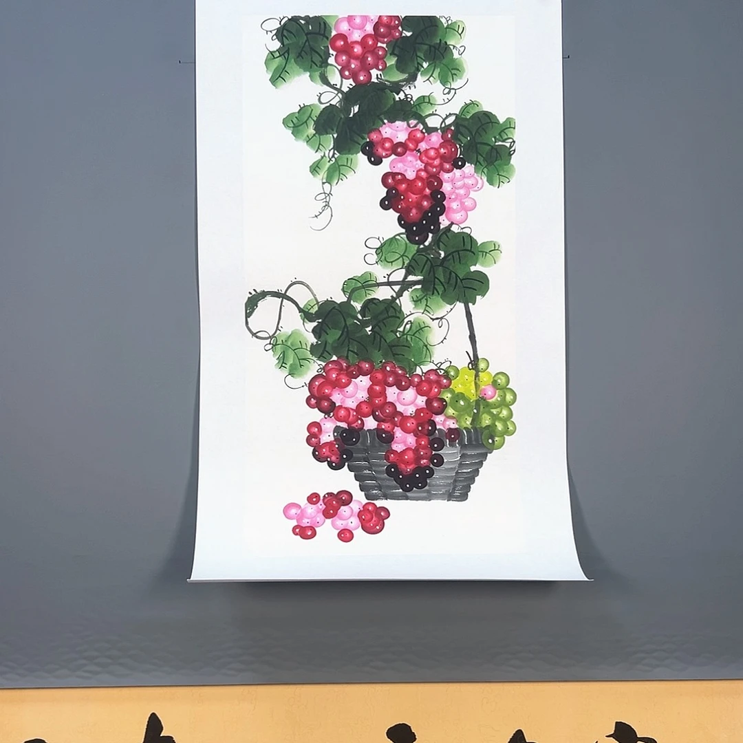 国画802 花鸟和蝴蝶都会出现