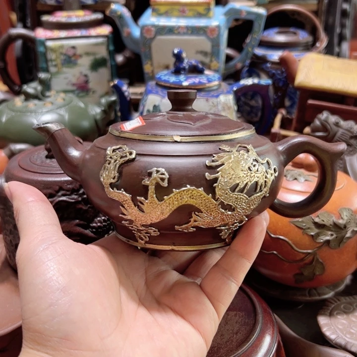 茶壶紫砂紫砂壶收藏起来吧