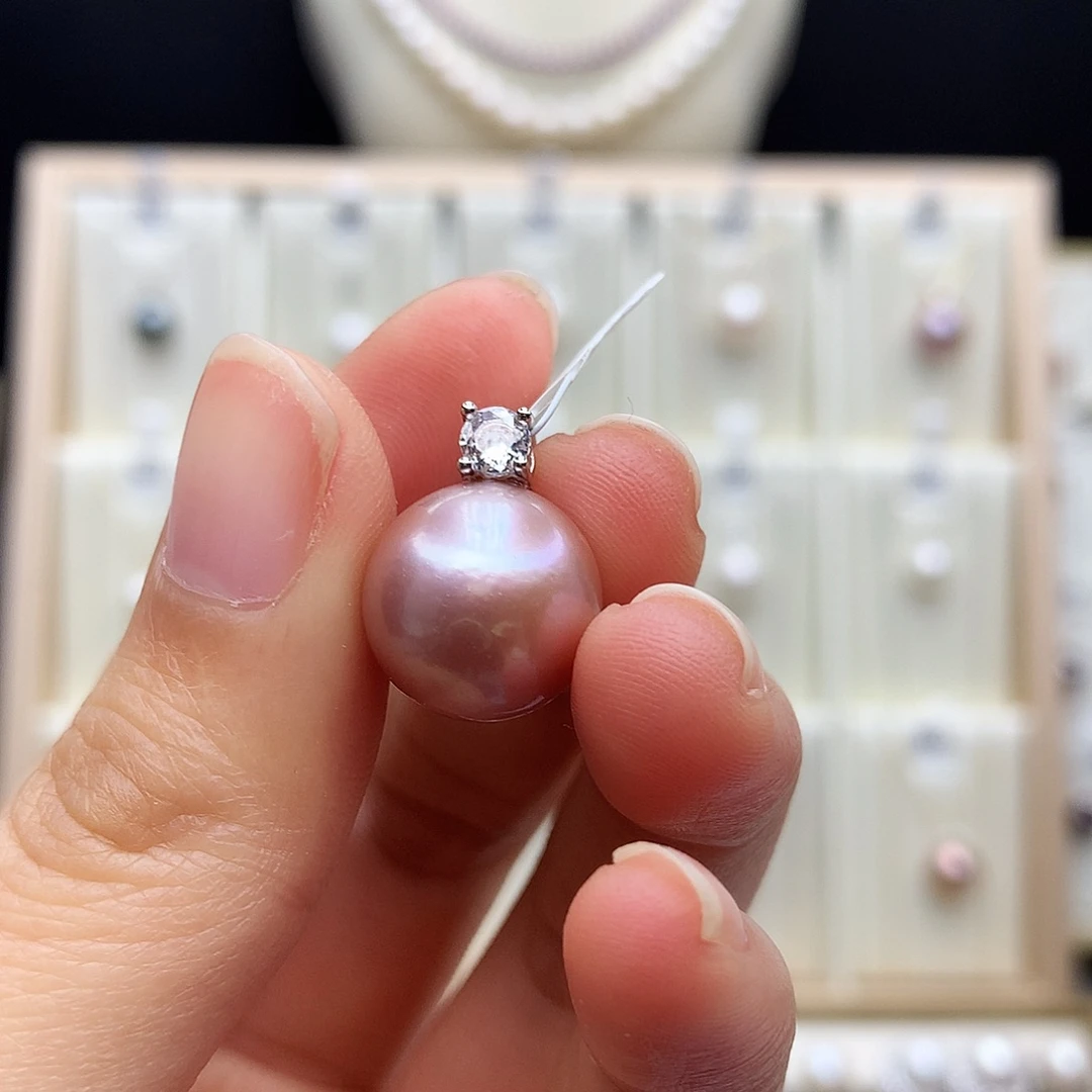 颈饰淡水珍珠合金