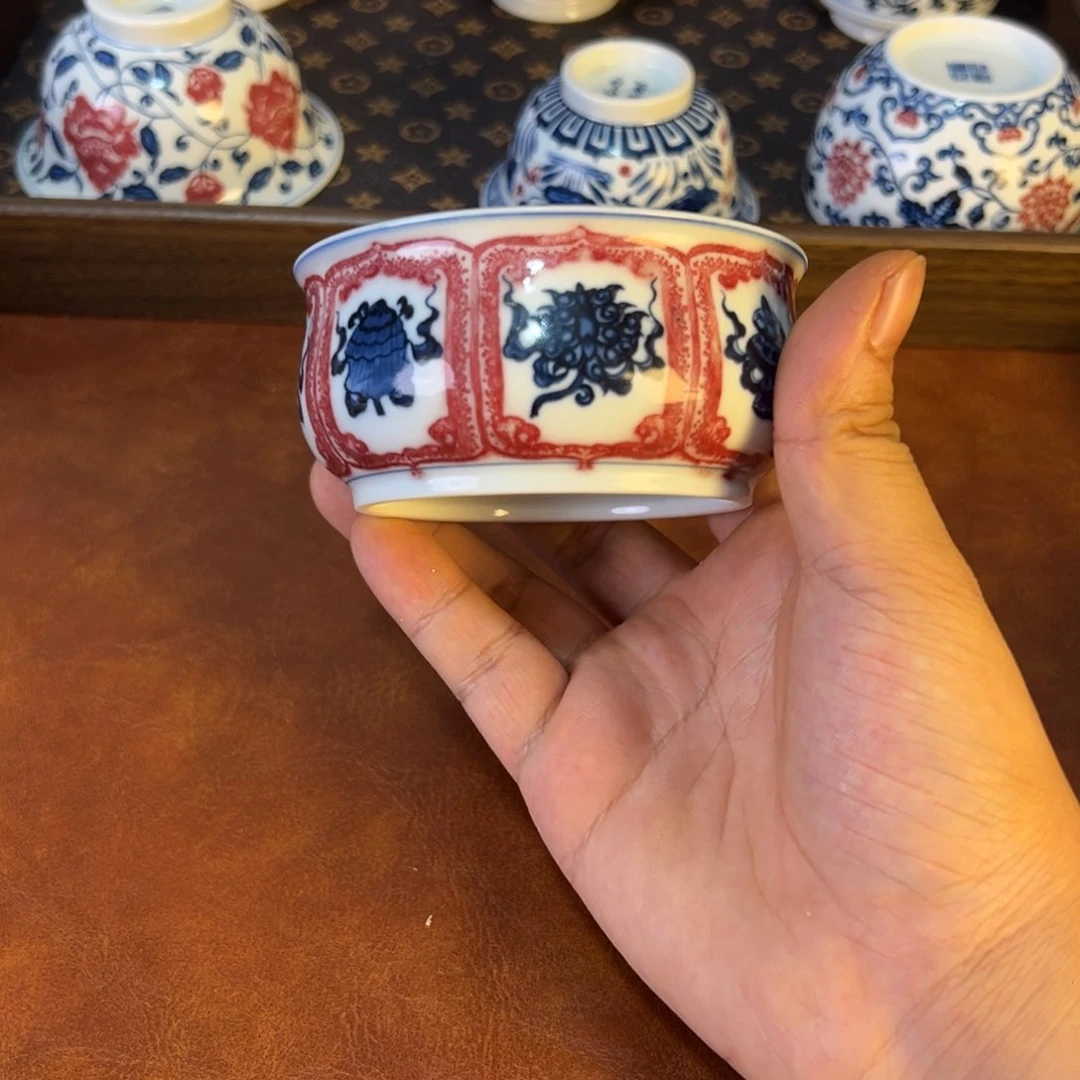 摆件景德镇茶器百宝箱