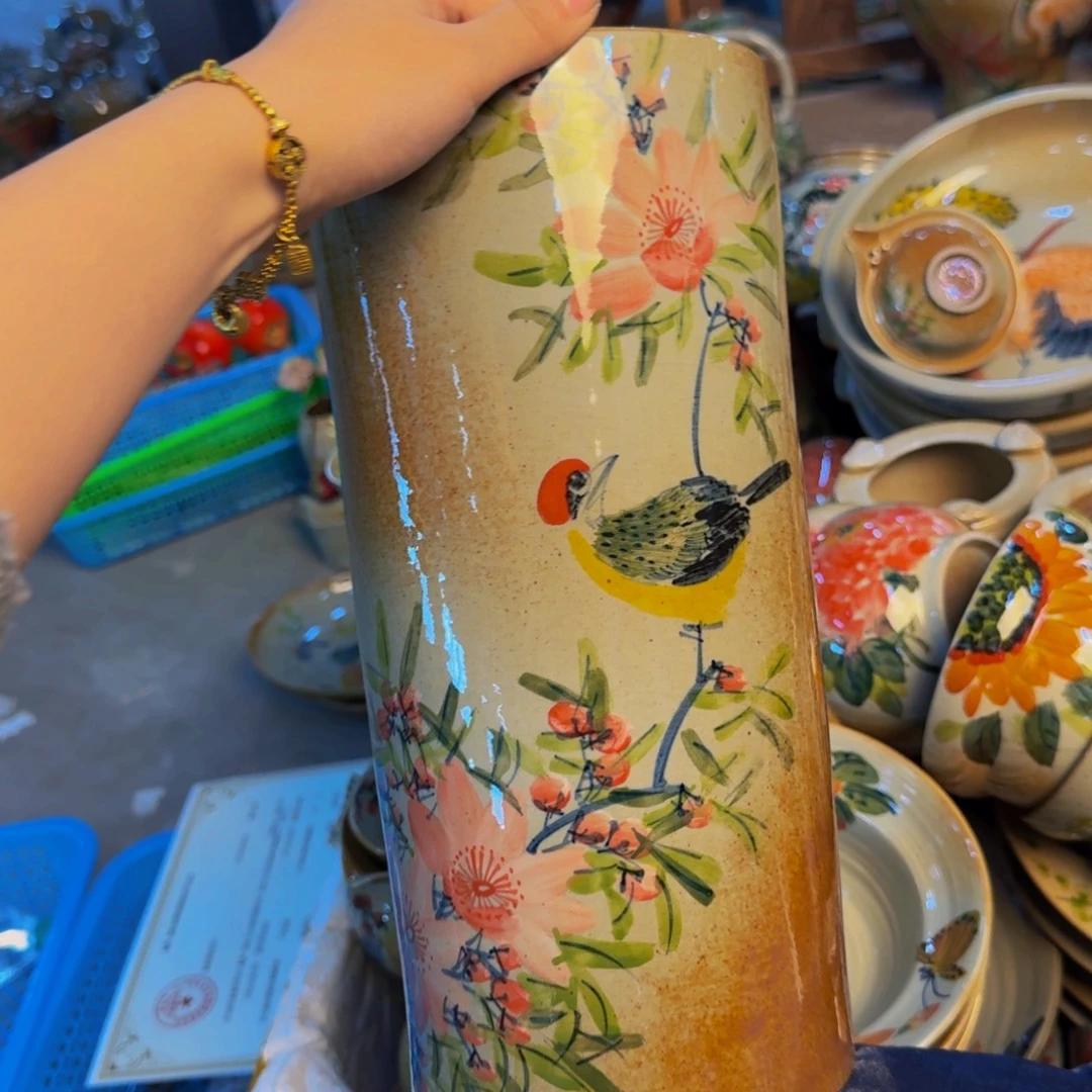 瓷片景德镇陶瓷手工手绘