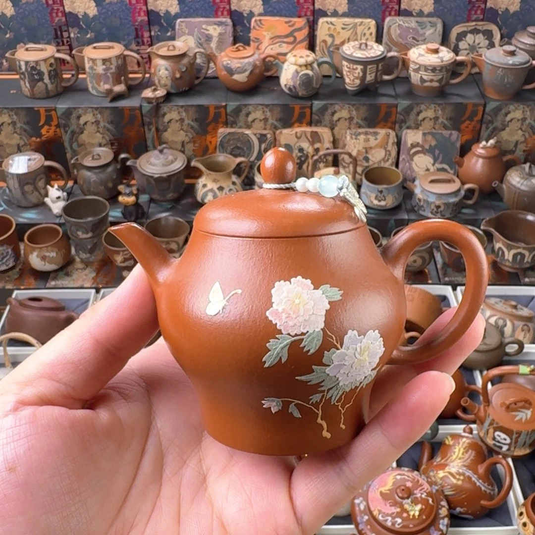 茶壶紫砂150cc原矿精工半手