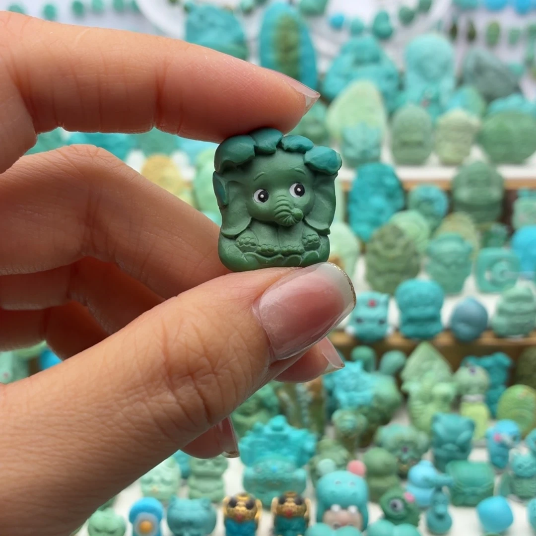 绿松石未镶嵌配饰