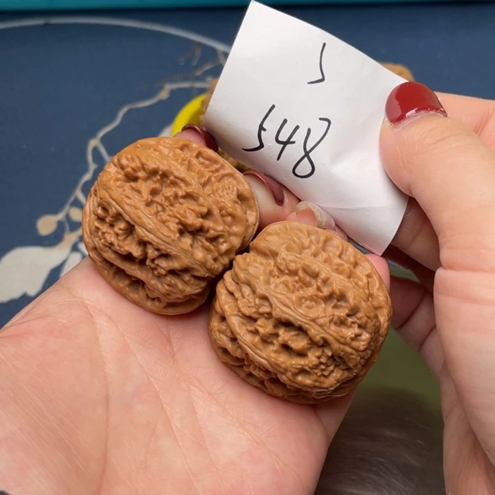 文玩核桃把件粗筋40