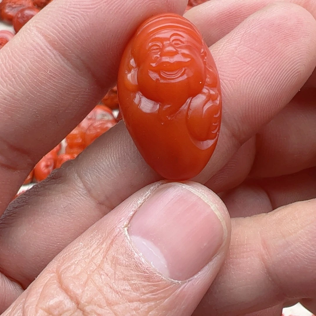 南红玛瑙配饰未镶嵌