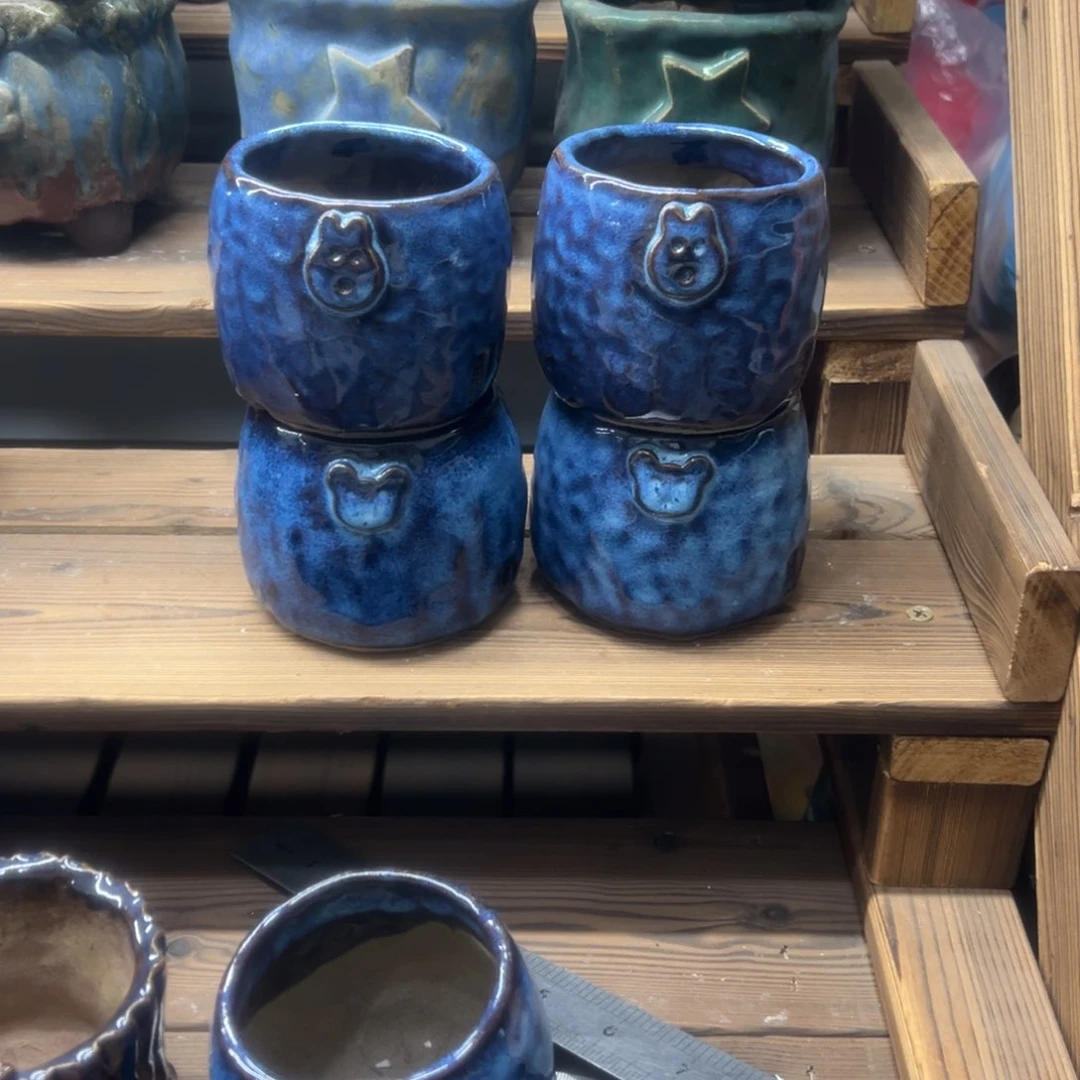 红陶悠*唐朝多肉花盆