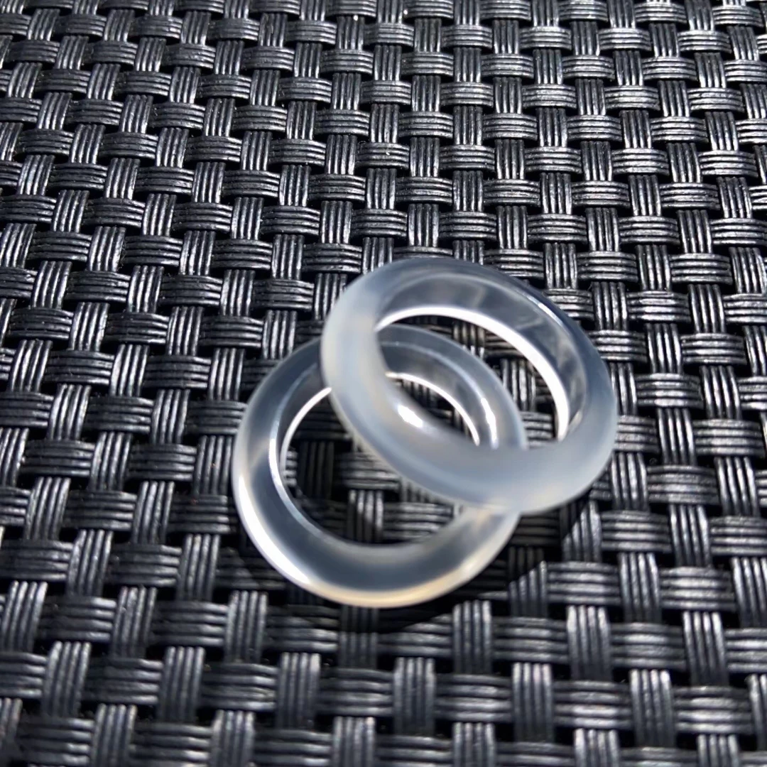 马达加斯加海洋玉髓戒指圈