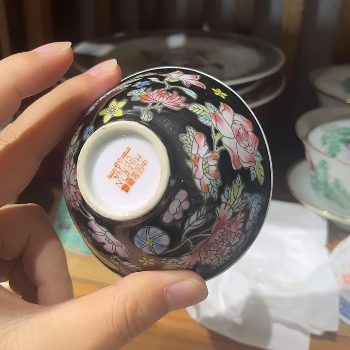 景德镇陶瓷茶园9厘米