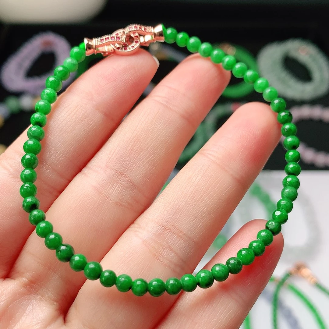 翡翠未镶嵌手链翡翠