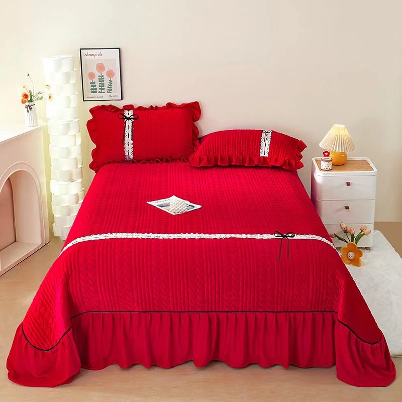 6589 【单床裙】舒适婴儿绒床裙 F01