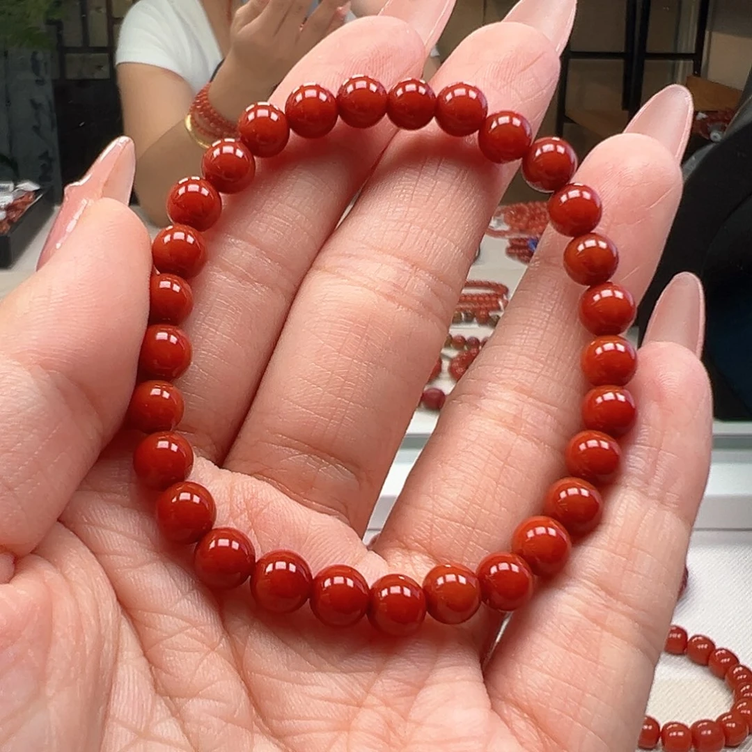未镶嵌手链南红玛瑙6mm