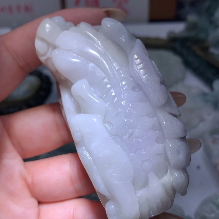 翡翠未镶嵌颈饰保真天然A货翡翠