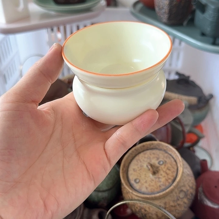 微瑕陶瓷茶具茶杯茶壶