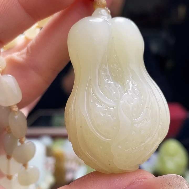 和田玉挂件未镶嵌定制发货