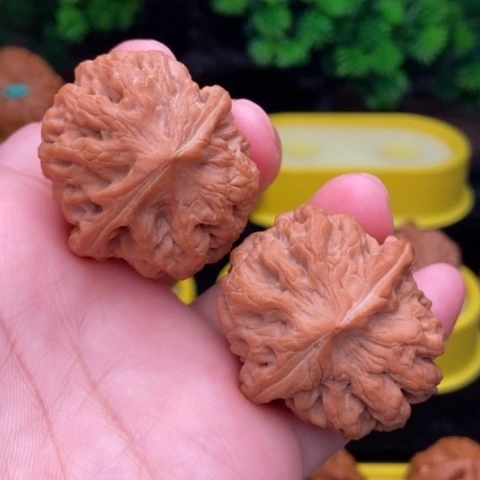 把件文玩核桃太行龙纹38全品