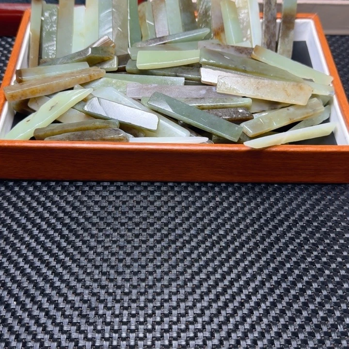 t***-未镶嵌和田玉（糖玉）珠宝半成品