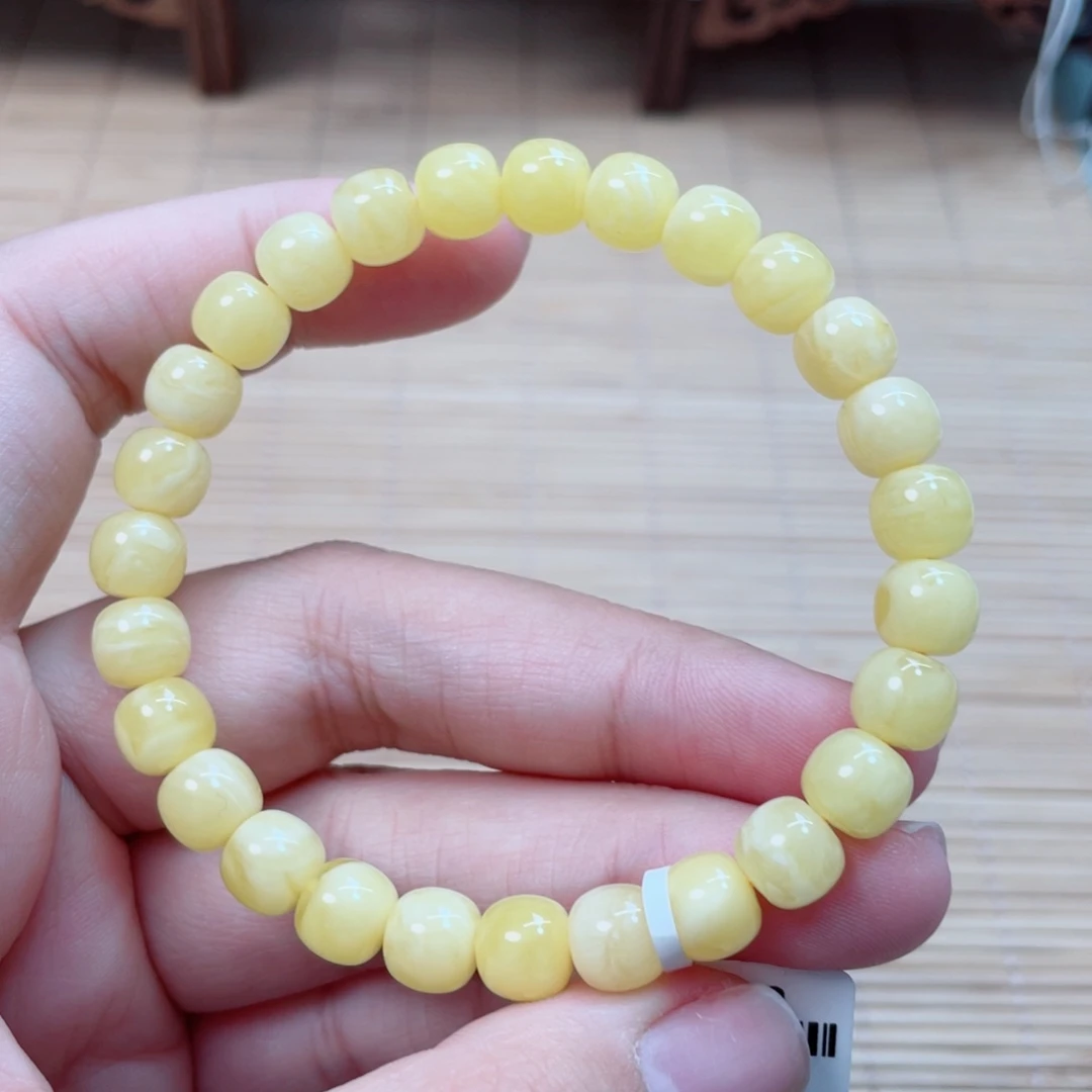 蜜蜡未镶嵌手串蜜蜡79