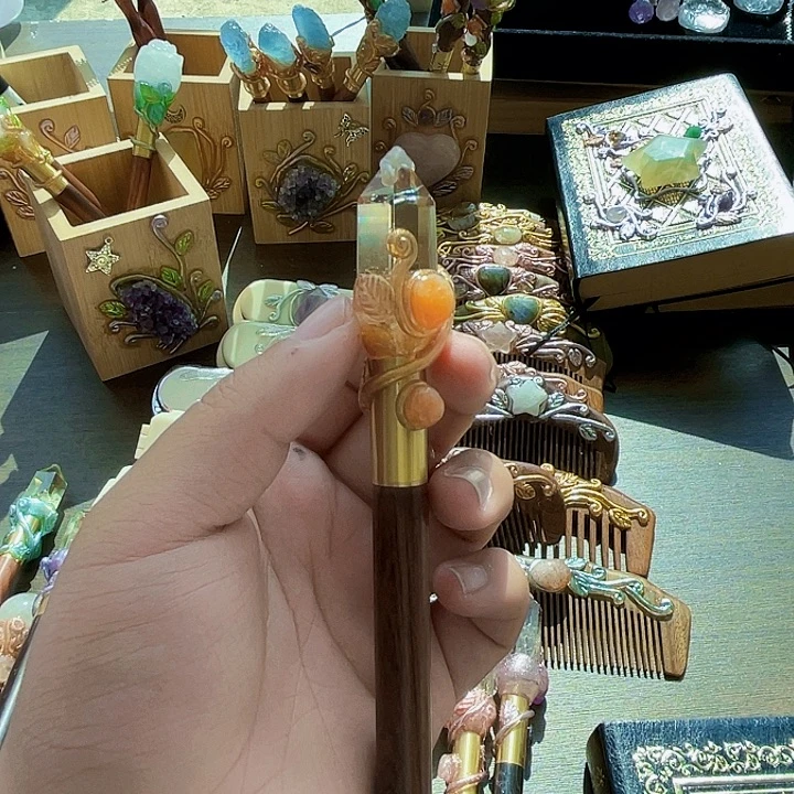太***猫未镶嵌摆件水晶水晶