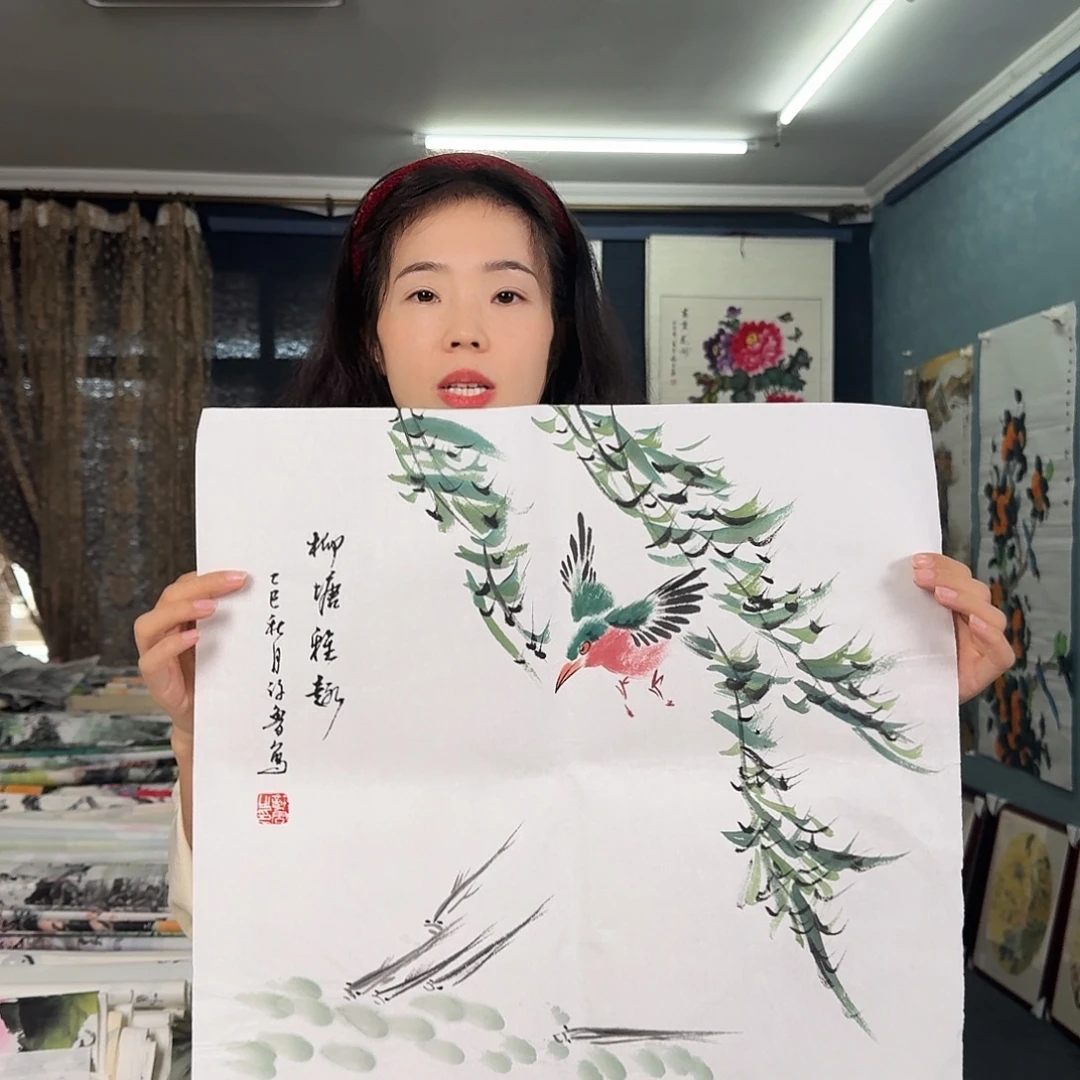 纯手绘的好看作品