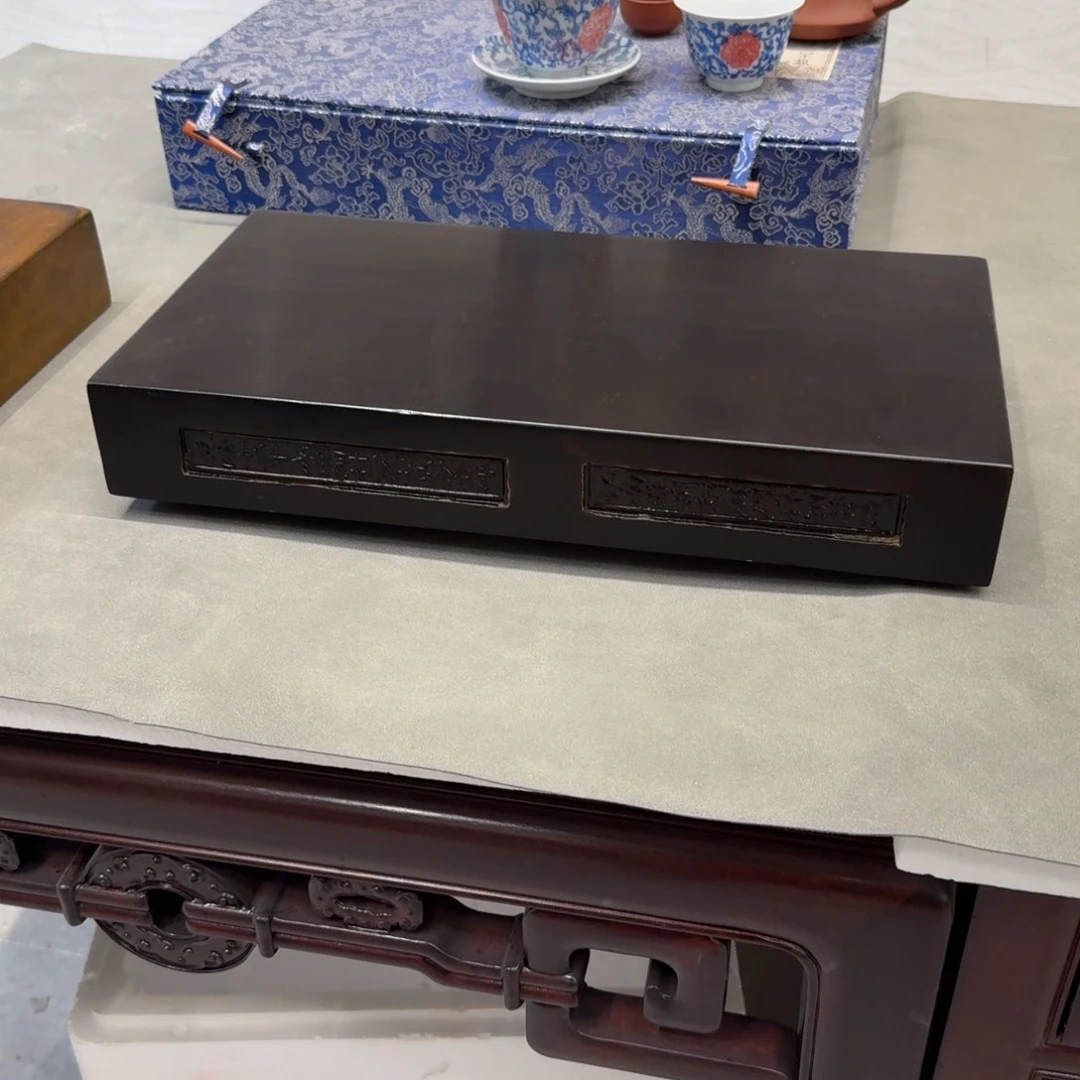 砖雕41x21x6 老料金砖 乌金色