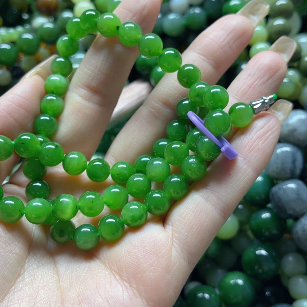 和田玉手串未镶嵌