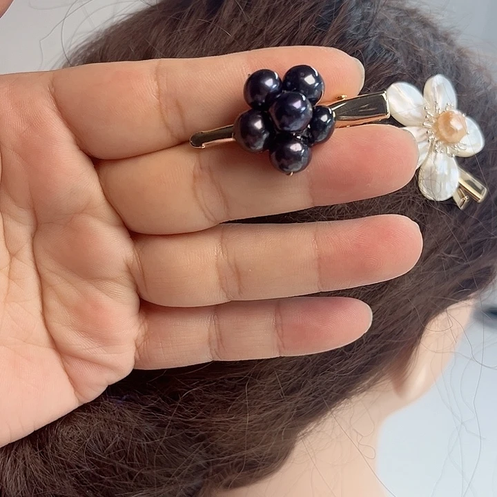 未镶嵌淡水珍珠发夹