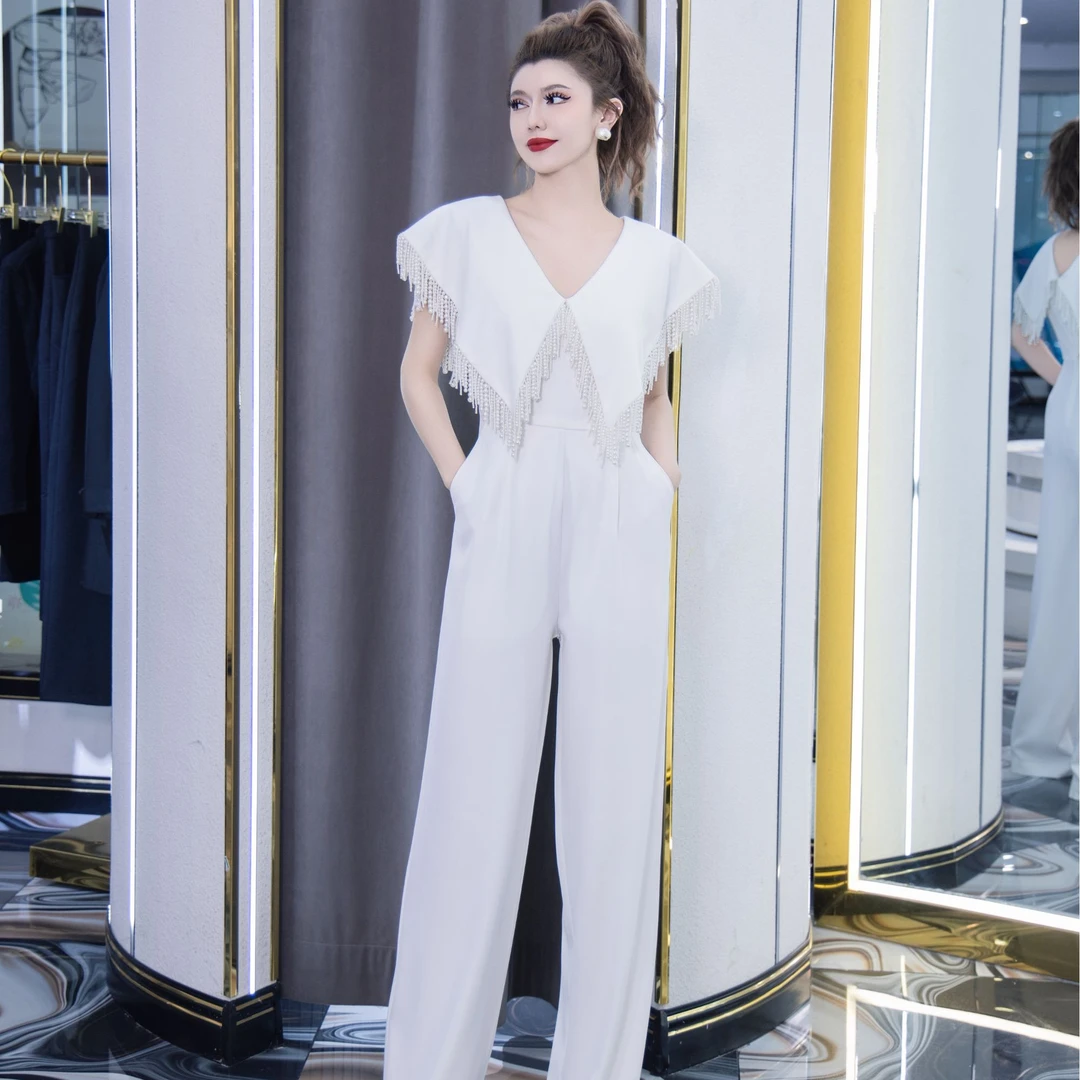 KMDIL新款连体裤休闲气质显瘦高级百搭时尚精致优雅0050