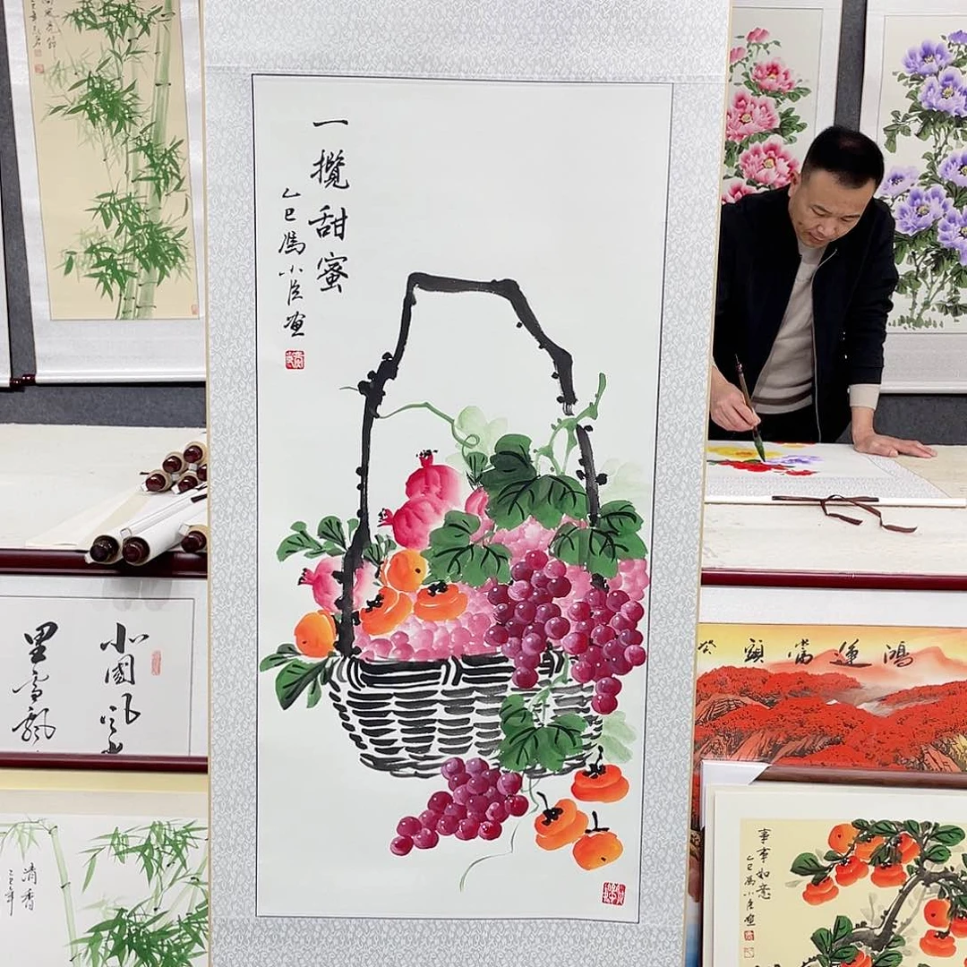 国画手绘作品 手绘作品